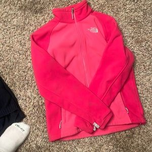 Pink North Face jacket (full zipper)